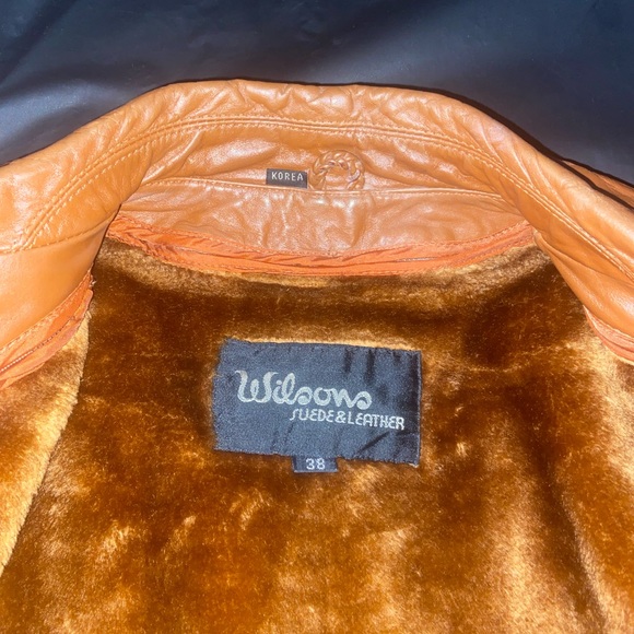 Vintage 70s Wilson’s Leather Men’s coat size 38 - Picture 6 of 11